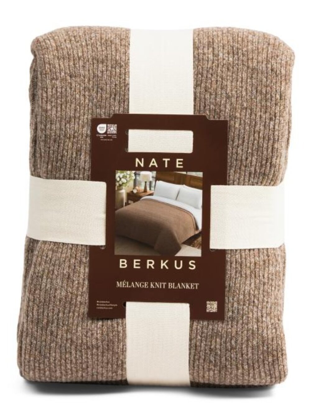NATE BERKUS Knit Blanket